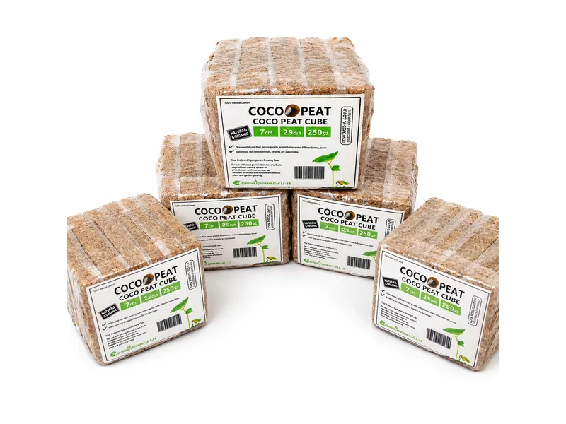 Coco Coir Grow Cubes by Go Green Exports