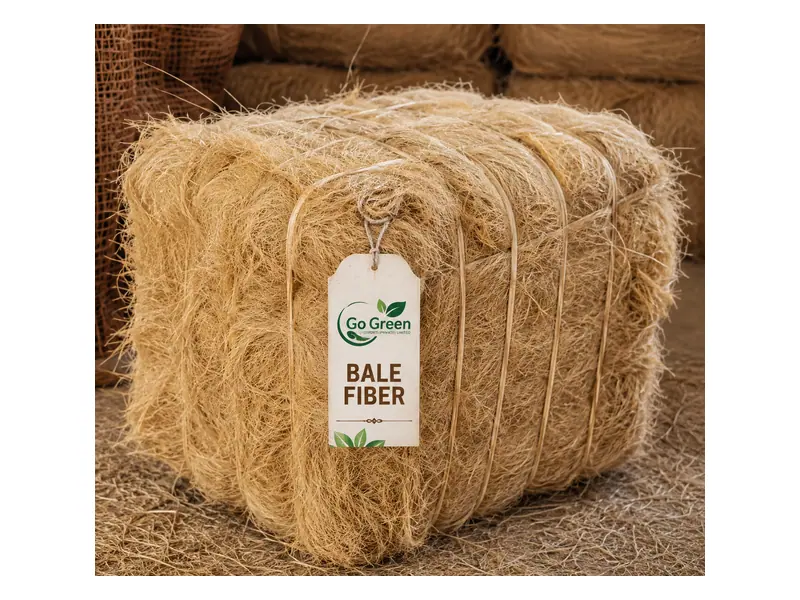 Coir Bale Fibre by Go Green Exports