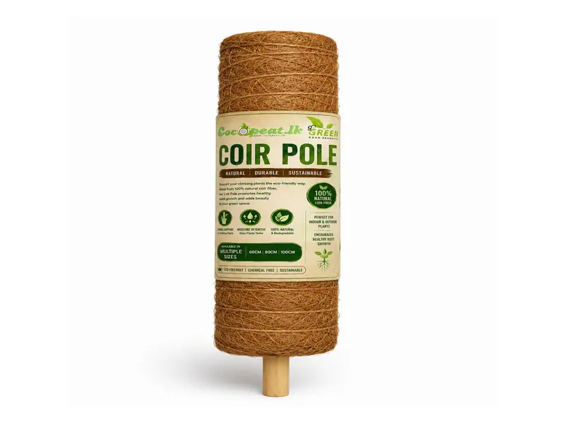 Coir Poles manufactured and exported by Go Green Exports (Pvt) Ltd, Sri Lanka