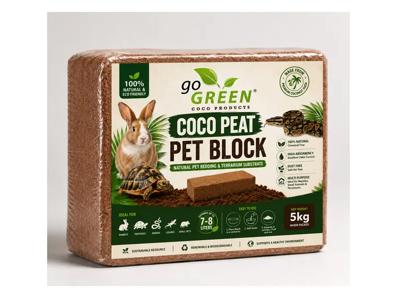 Pet Bedding Blocks by Go Green Exports